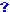 question mark for contextual help