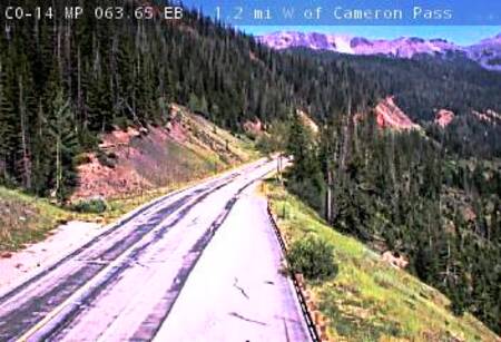 latest image of Cameron Pass