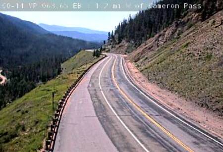 latest image of Cameron Pass