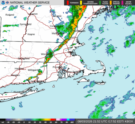 latest image of Boston,MA. radar