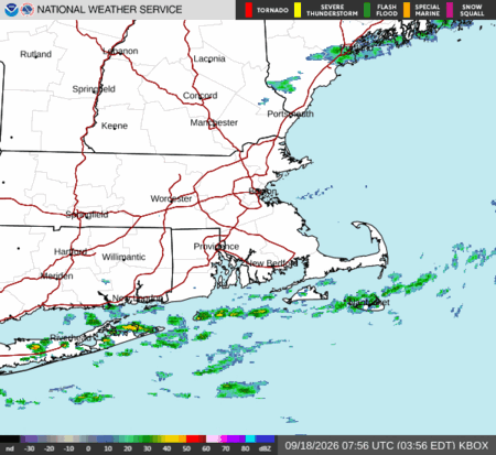 latest image of Boston,MA. radar
