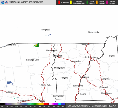 latest image of Burlington,VT. radar