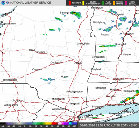 latest image of Albany,NY. radar