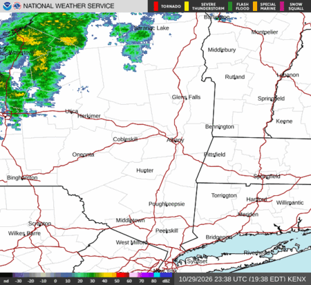 latest image of Albany,NY. radar