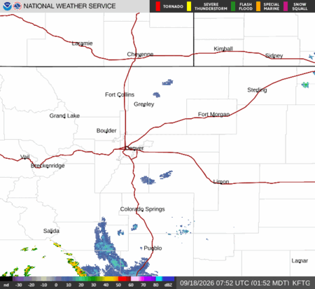 latest image of Denver,CO. radar