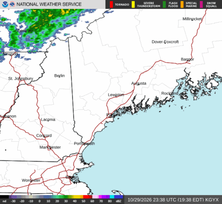 latest image of Portland,ME. radar