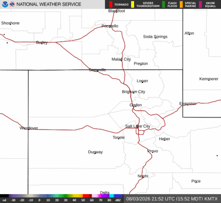 latest image of Salt Lake City,UT. radar