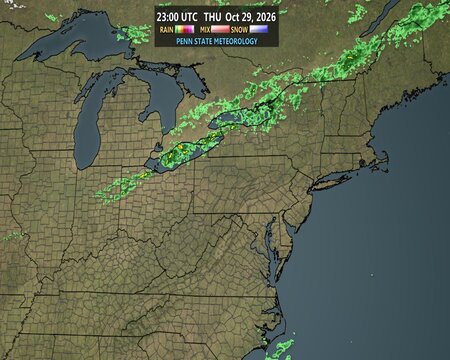 latest image of Northeast radar