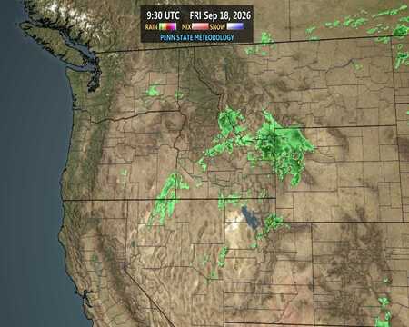 latest image of Northwest radar