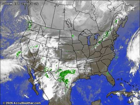 latest image of US (Unisys) IR/radar