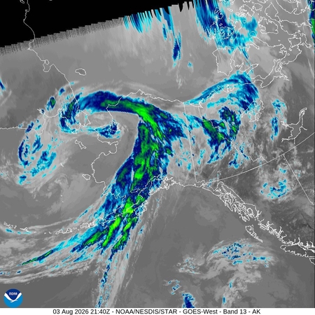 latest image of Alaska IR