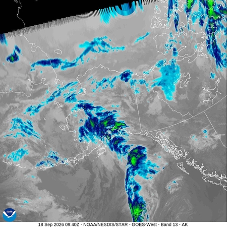 latest image of Alaska IR