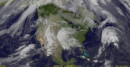 latest image of N. America composite IR