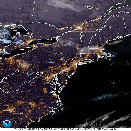 latest image of Northeast geocolor
