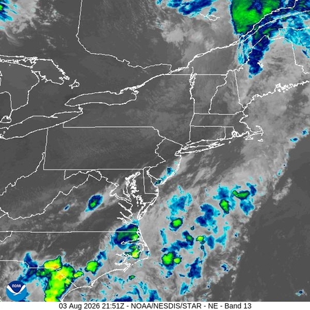 latest image of Northeast IR