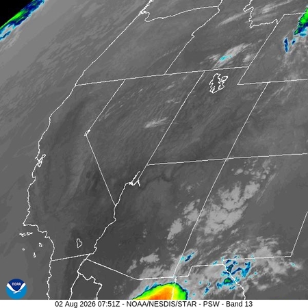 latest image of Pacific Southwest IR