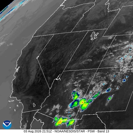 latest image of Pacific Southwest IR