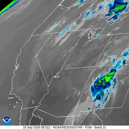 latest image of Pacific Southwest IR