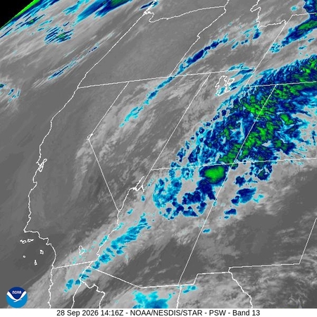 latest image of Pacific Southwest IR
