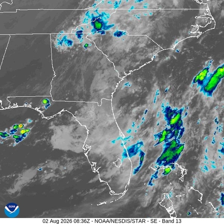 latest image of Southeast IR