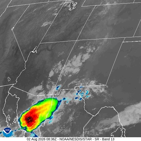 latest image of Southern Rockies IR
