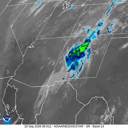 latest image of Southern Rockies IR