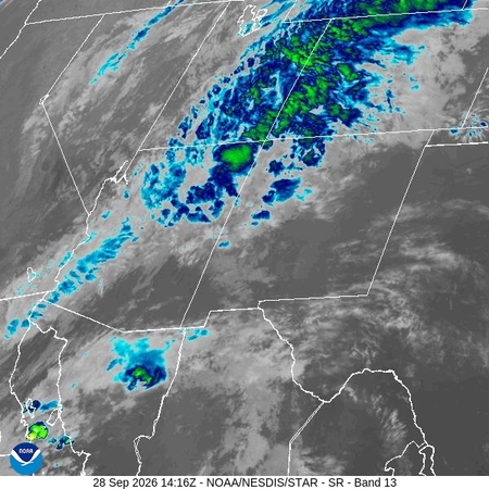 latest image of Southern Rockies IR