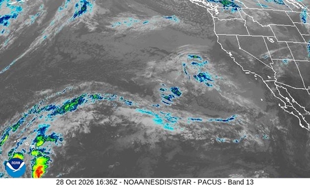 latest image of Western US IR