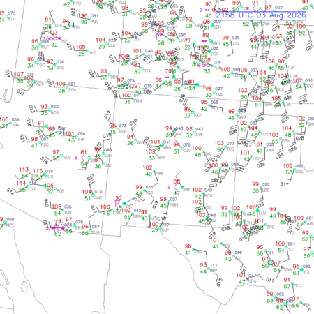 latest image of Alburquerque,NM. obs