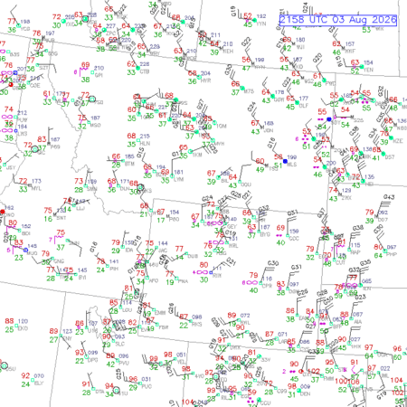 latest image of Cody,WY. obs