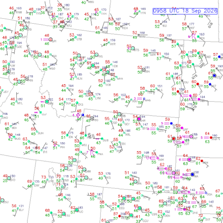 latest image of Cody,WY. obs