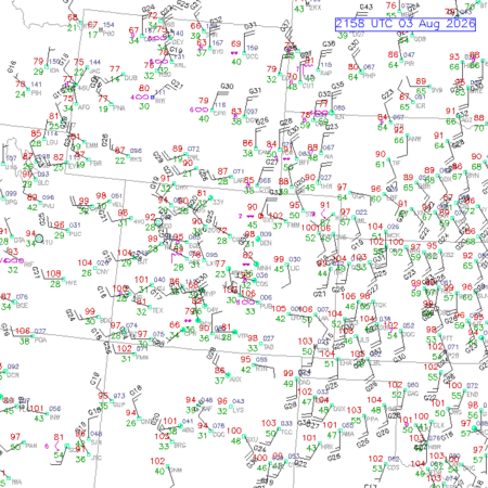 latest image of Denver,CO. obs