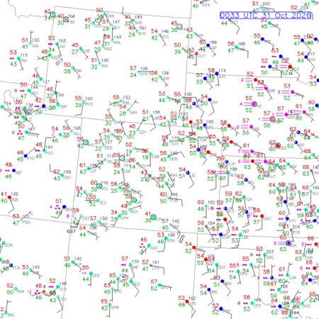 latest image of Denver,CO. obs