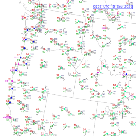 latest image of Lewiston,ID. obs